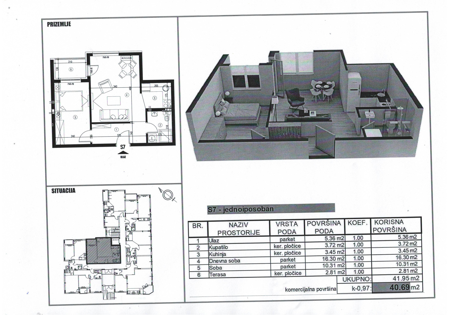 stan NOVI SAD - TELEP - 1057391