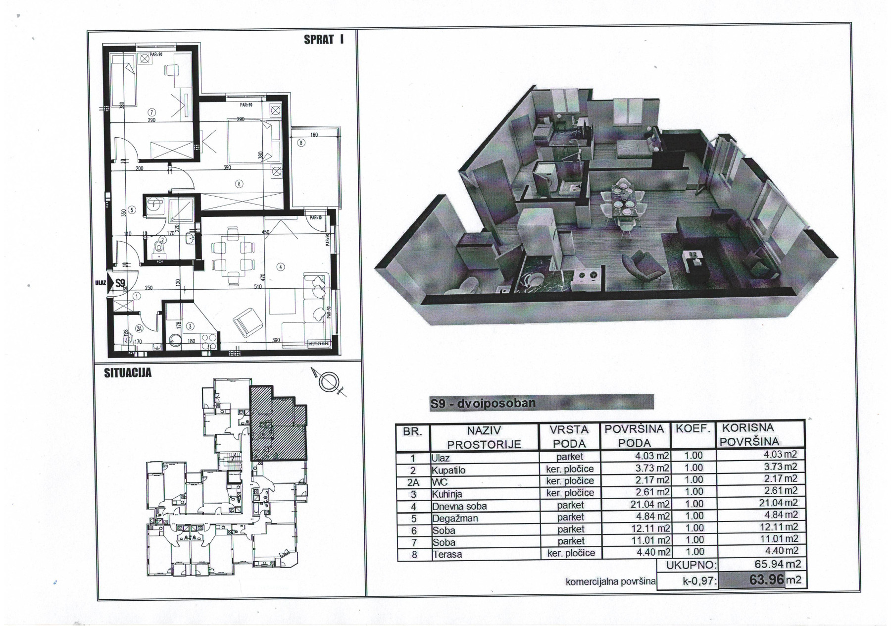 stan NOVI SAD - TELEP - 1057392