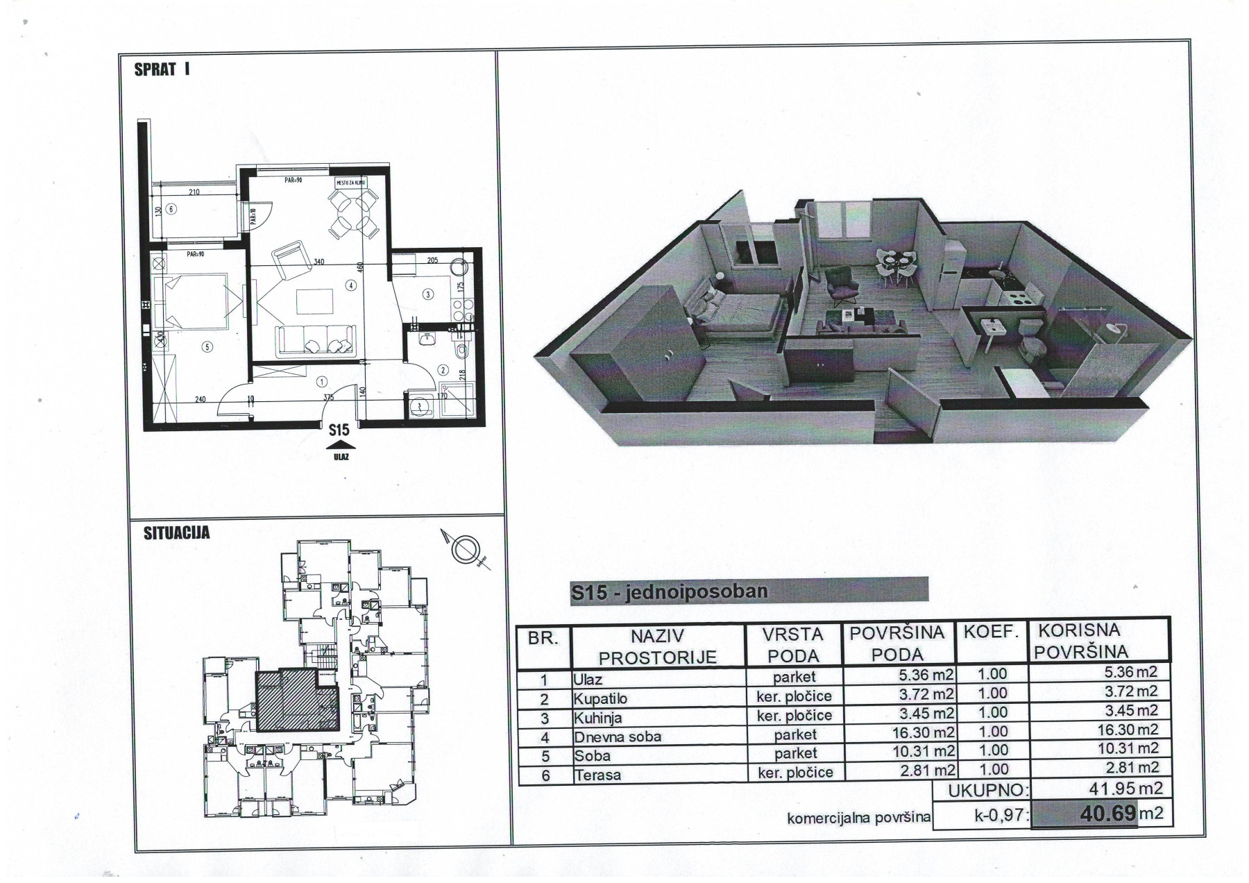 stan NOVI SAD - TELEP - 1057394