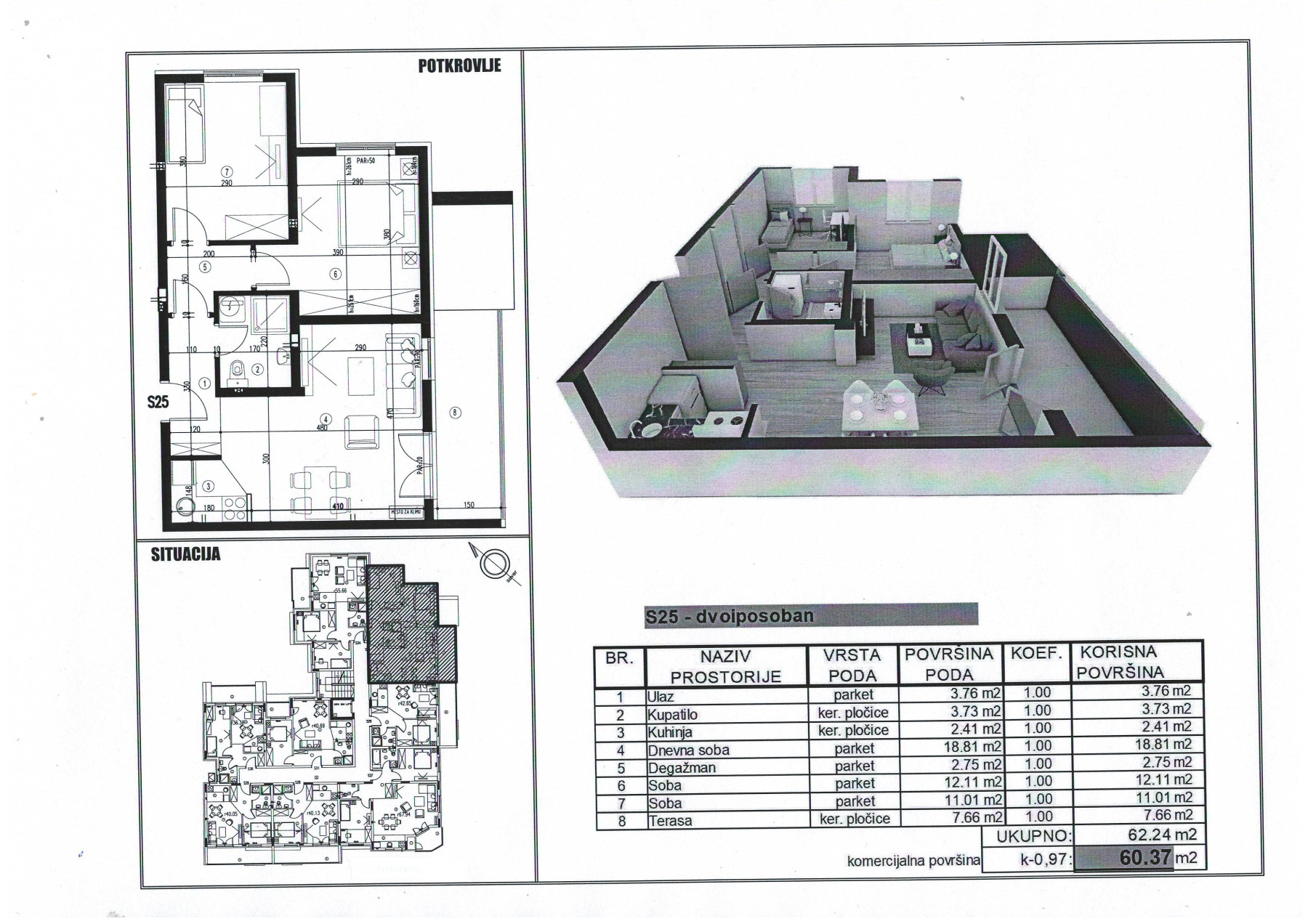 stan NOVI SAD - TELEP - 1057398