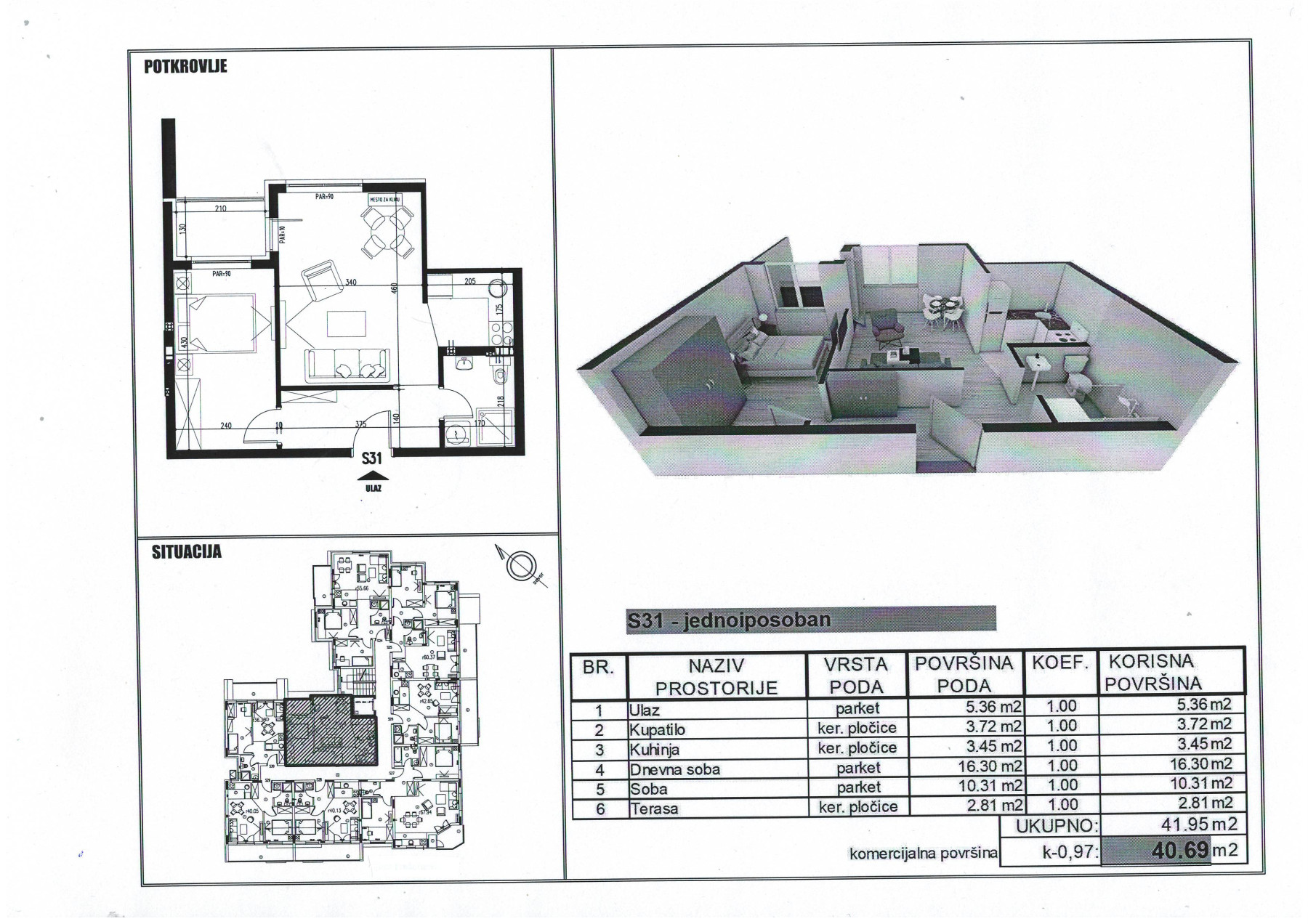 stan NOVI SAD - TELEP - 1057401