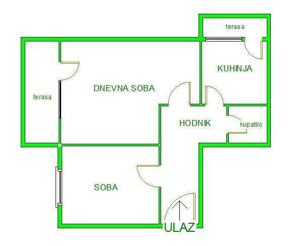 stan NOVI SAD - STARA DETELINARA - 1058434